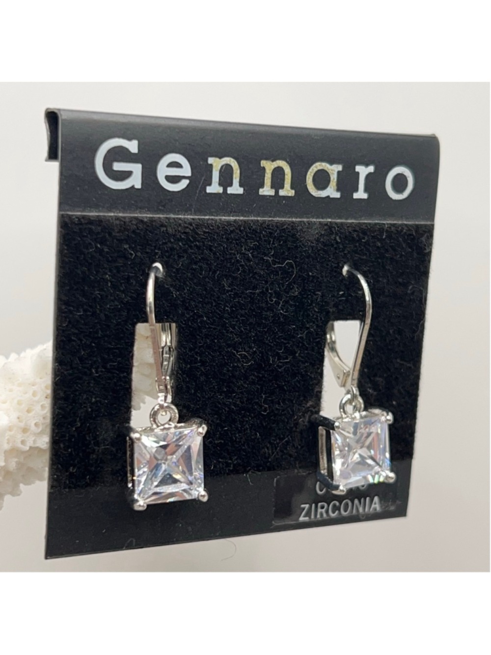 Gennaro crystal dangle earrings